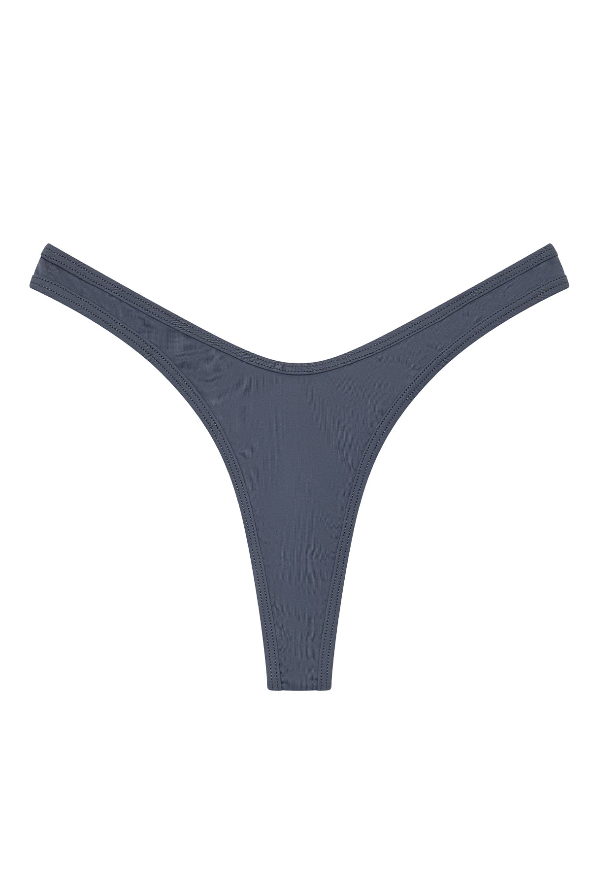 GREY BIBI THONG