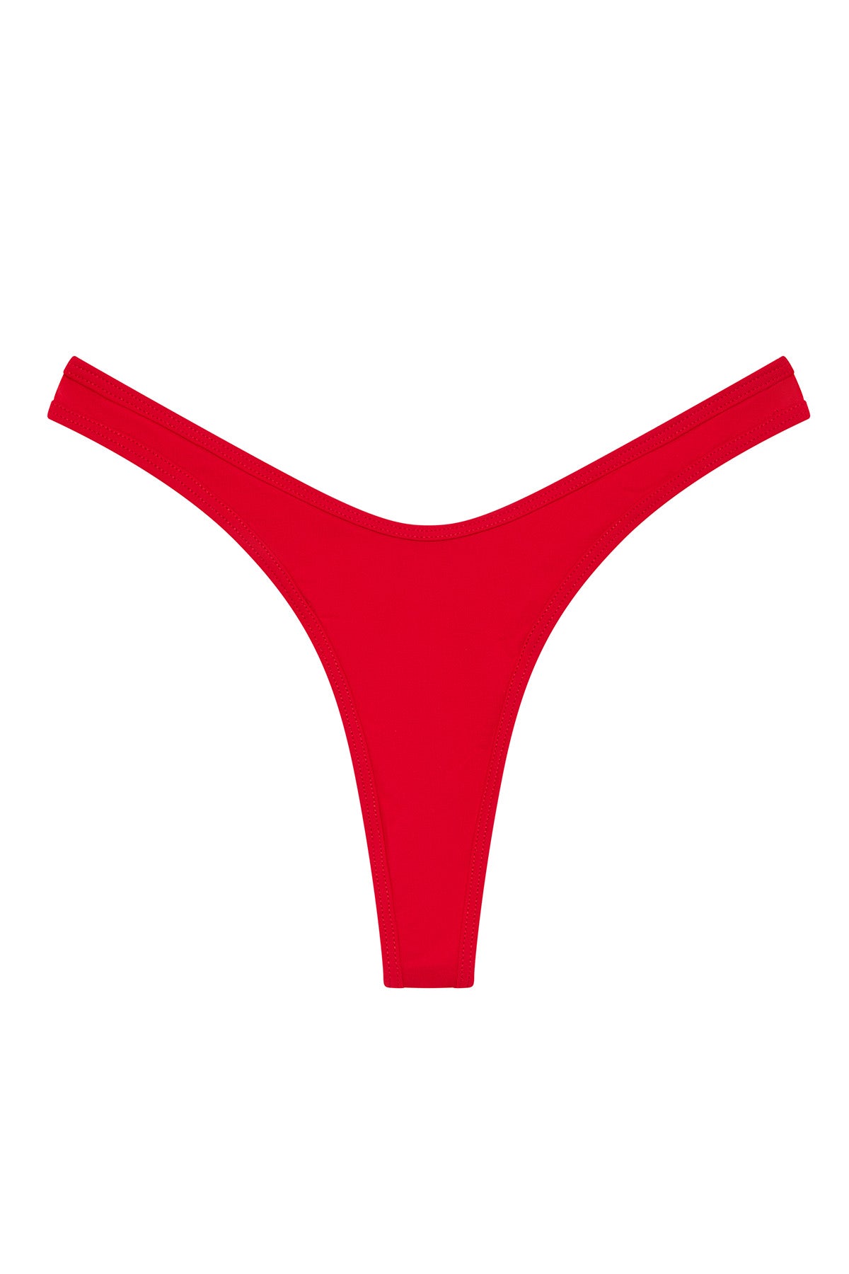 RED BIBI THONG