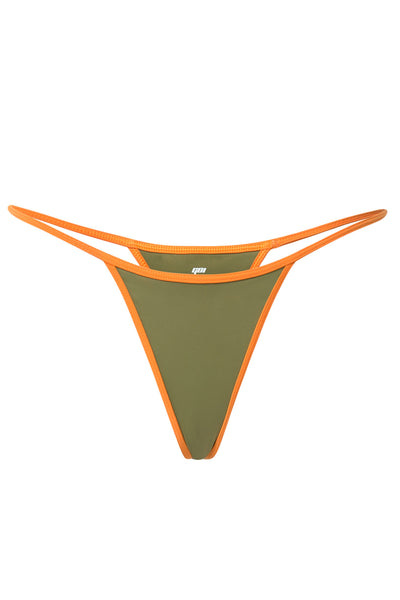 Khaki Aerin Thong