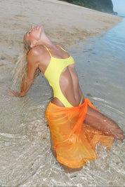 AQUARELLE HIKARU PAREO - GOI Swimwear