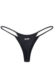 Black Aerin Thong - GOI Swimwear