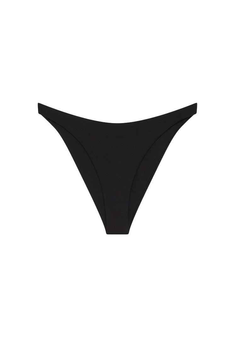 BLACK BOBI BOTTOM - GOI Swimwear