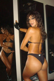 Black Bobi Bottom - GOI Swimwear
