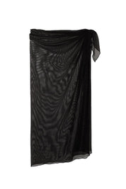 Black Hikaru Pareo - GOI Swimwear