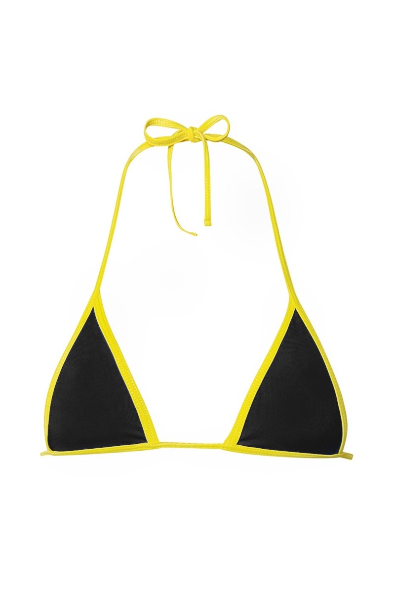 BLACK ISLA TOP - GOI Swimwear