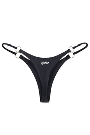 Black Kaley Thong - GOI Swimwear