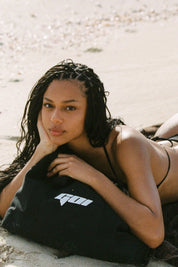 Black La Plage Bag - GOI Swimwear