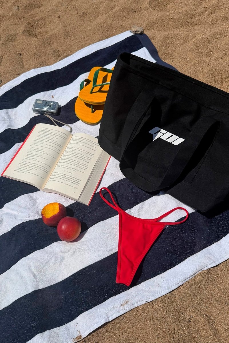 Black La Plage Bag - GOI Swimwear