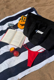 Black La Plage Bag - GOI Swimwear