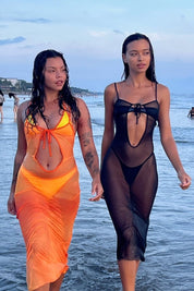 Black Makoa Dress - GOI Swimwear