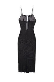 BLACK MAKOA DRESS - GOI Swimwear