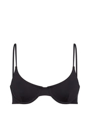 Black Nalu Balconette - GOI Swimwear