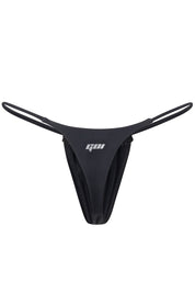 Black Sora Thong - GOI Swimwear
