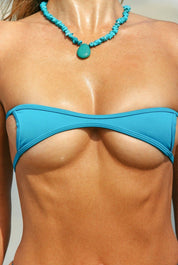Blue Iki Top - GOI Swimwear