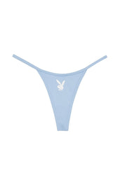 BLUE PLAYBOY AERIN THONG - GOI Swimwear