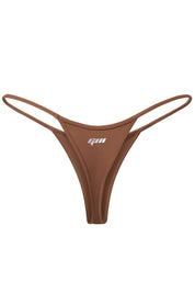 Brown Aerin Thong - GOI Swimwear