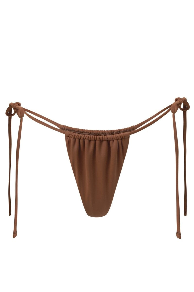 Brown Jade Bottom - GOI Swimwear