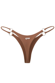Brown Kaley Thong - GOI Swimwear