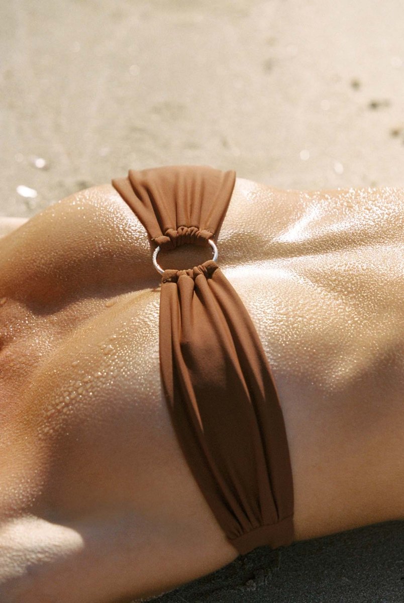 Brown Kaley Top - GOI Swimwear
