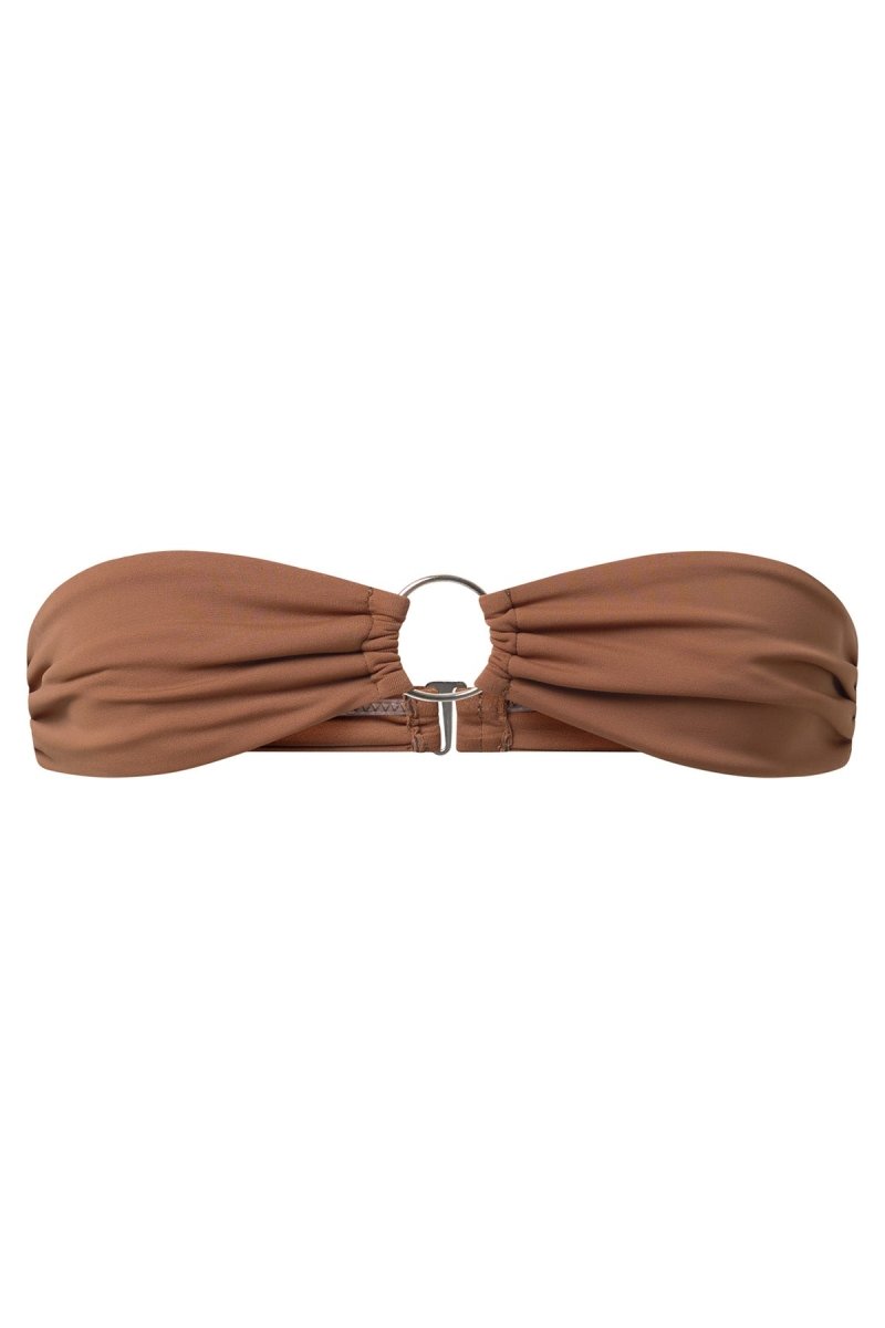 Brown Kaley Top - GOI Swimwear