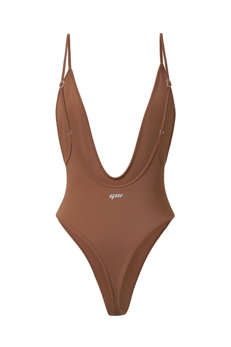 Brown Nobu Swimsuit - GOI Swimwear