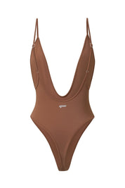 Brown Nobu Swimsuit - GOI Swimwear