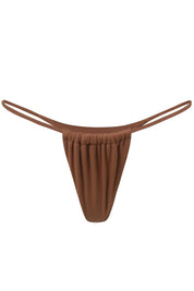 Brown Sora Thong - GOI Swimwear
