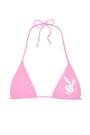 BUBBLEGUM PLAYBOY BUNNY TOP - GOI Swimwear