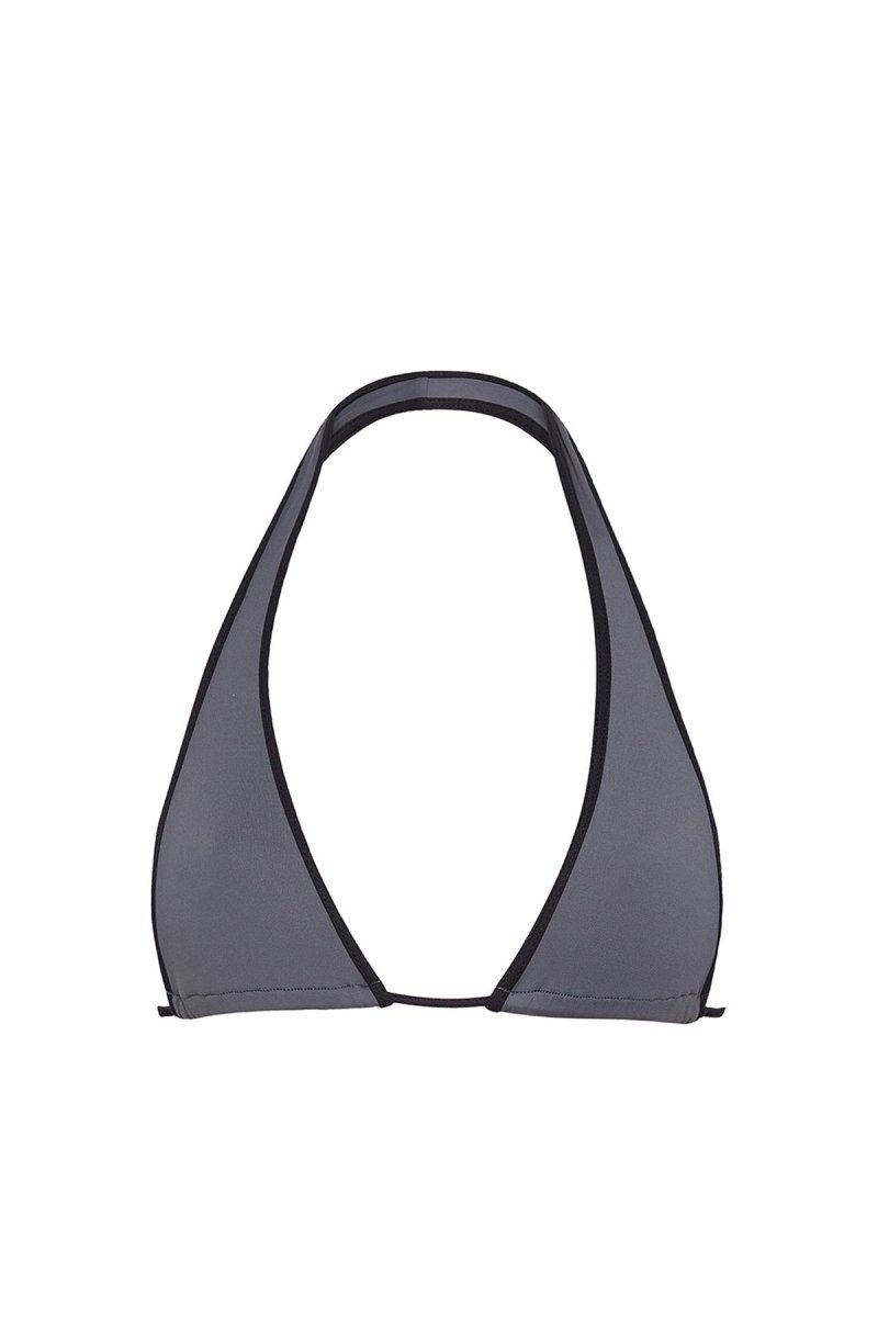 Charcoal Brandon Top - GOI Swimwear