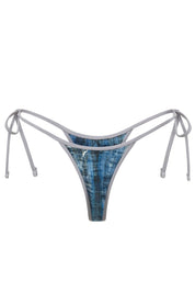 Denim Isla Thong - GOI Swimwear