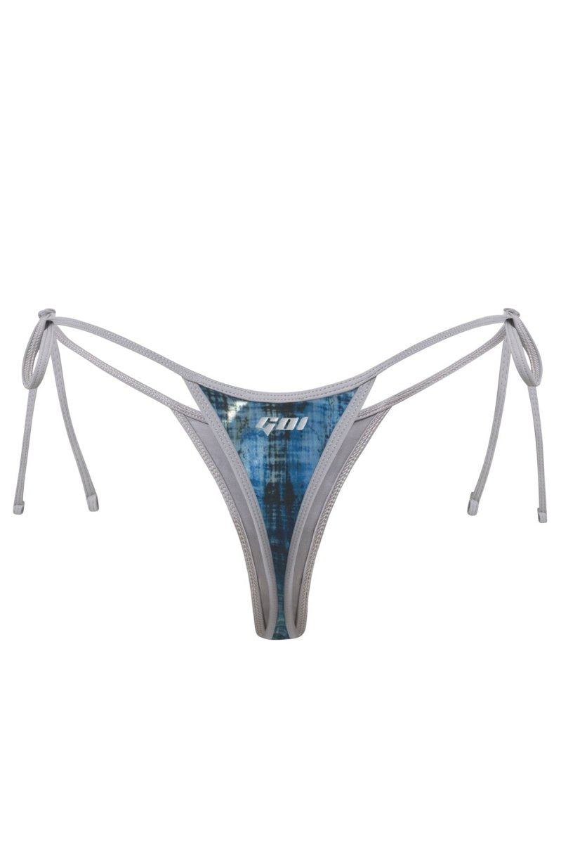 Denim Isla Thong - GOI Swimwear