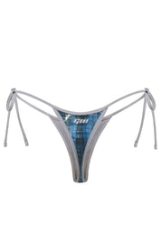 Denim Isla Thong - GOI Swimwear