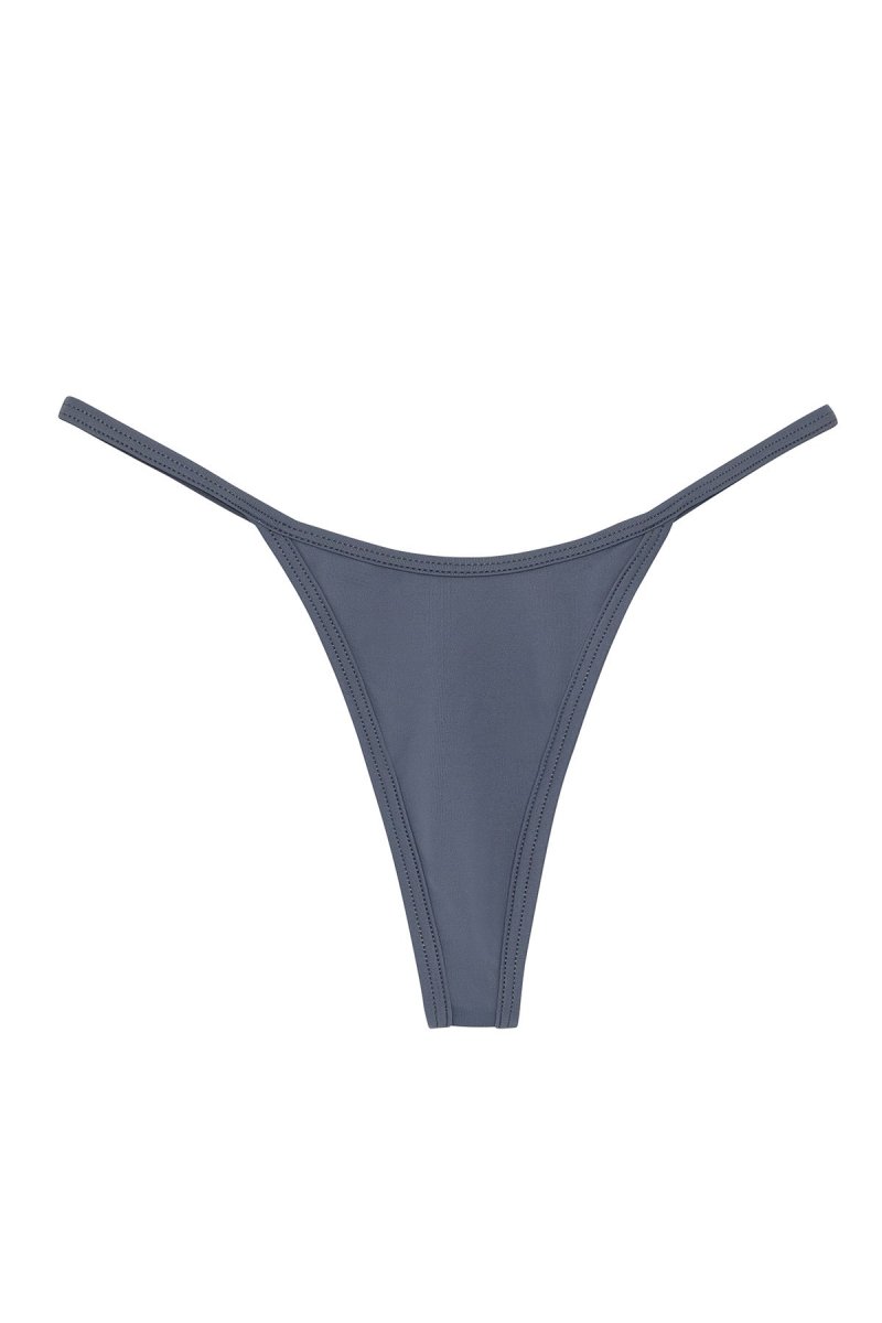 Grey Aerin Thong - GOI Swimwear