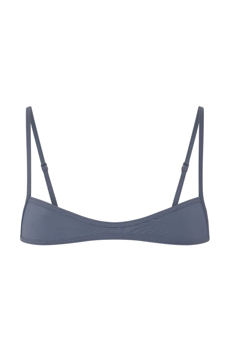 Grey Aerin Top - GOI Swimwear
