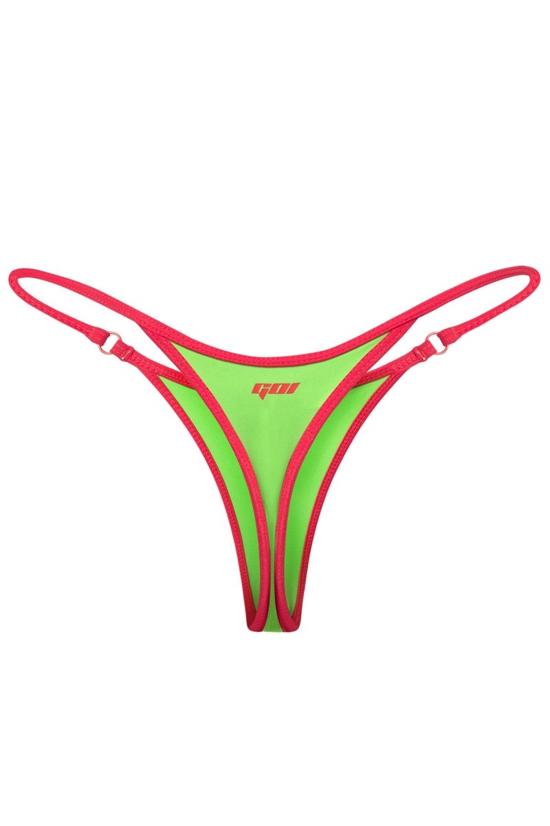 Jade Maui Thong - GOI Swimwear