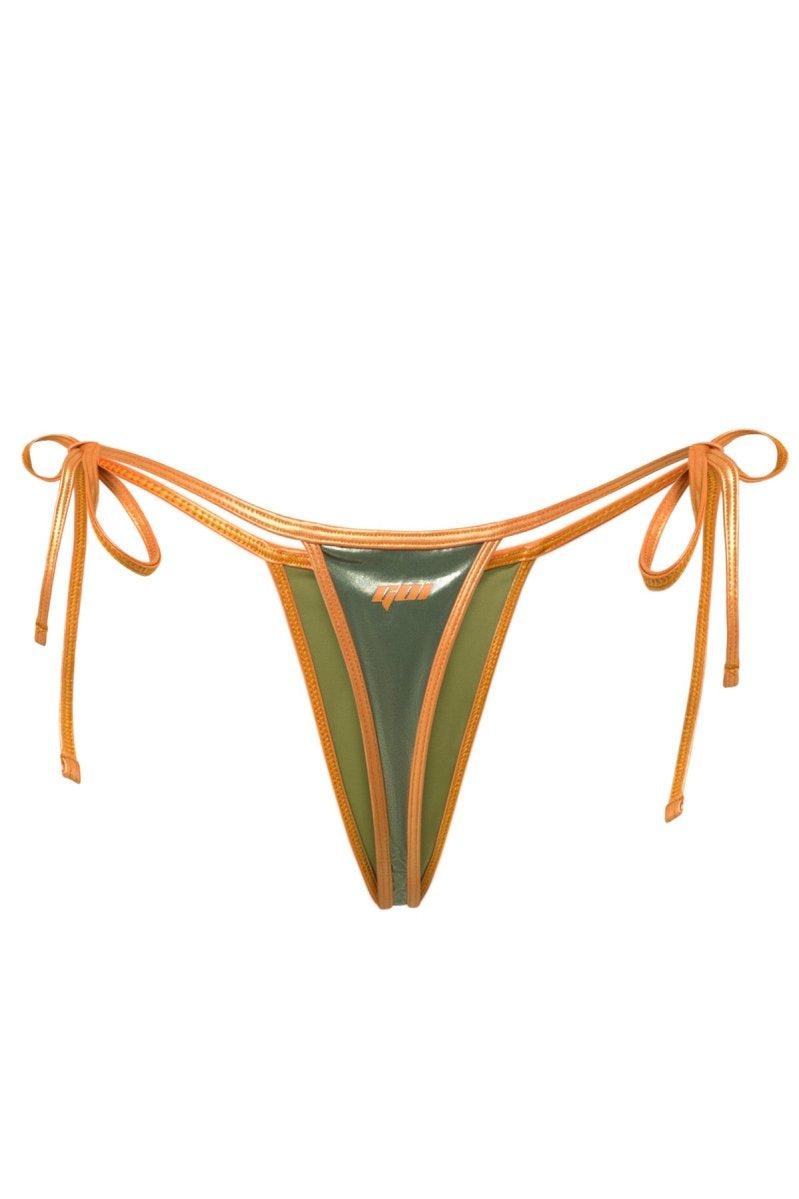 Khaki Isla Thong - GOI Swimwear