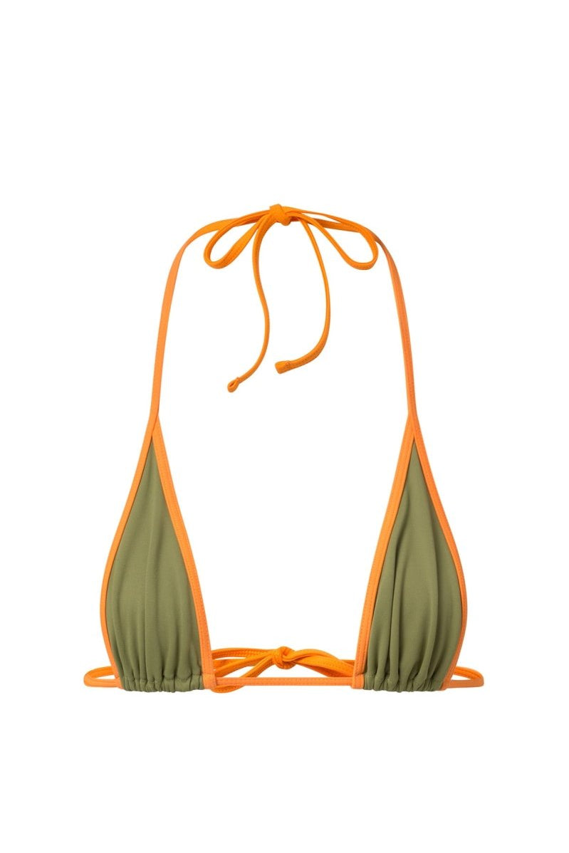 Khaki Sora Top - GOI Swimwear