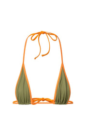 Khaki Sora Top - GOI Swimwear