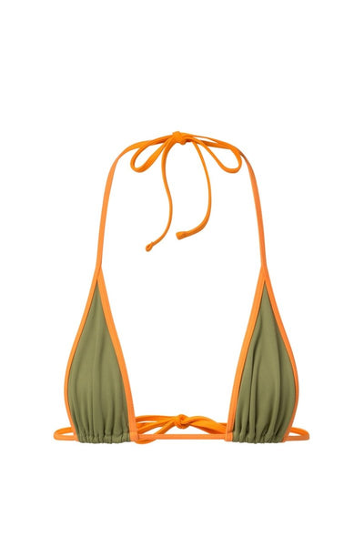 Khaki Sora Top - GOI Swimwear