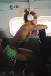 Lime Oniris Pareo - GOI Swimwear