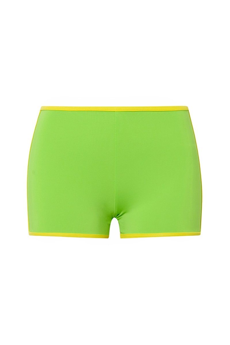 LIME TOXIC SHORTS - GOI Swimwear