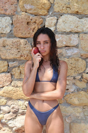 Midnight Bibi Thong - GOI Swimwear