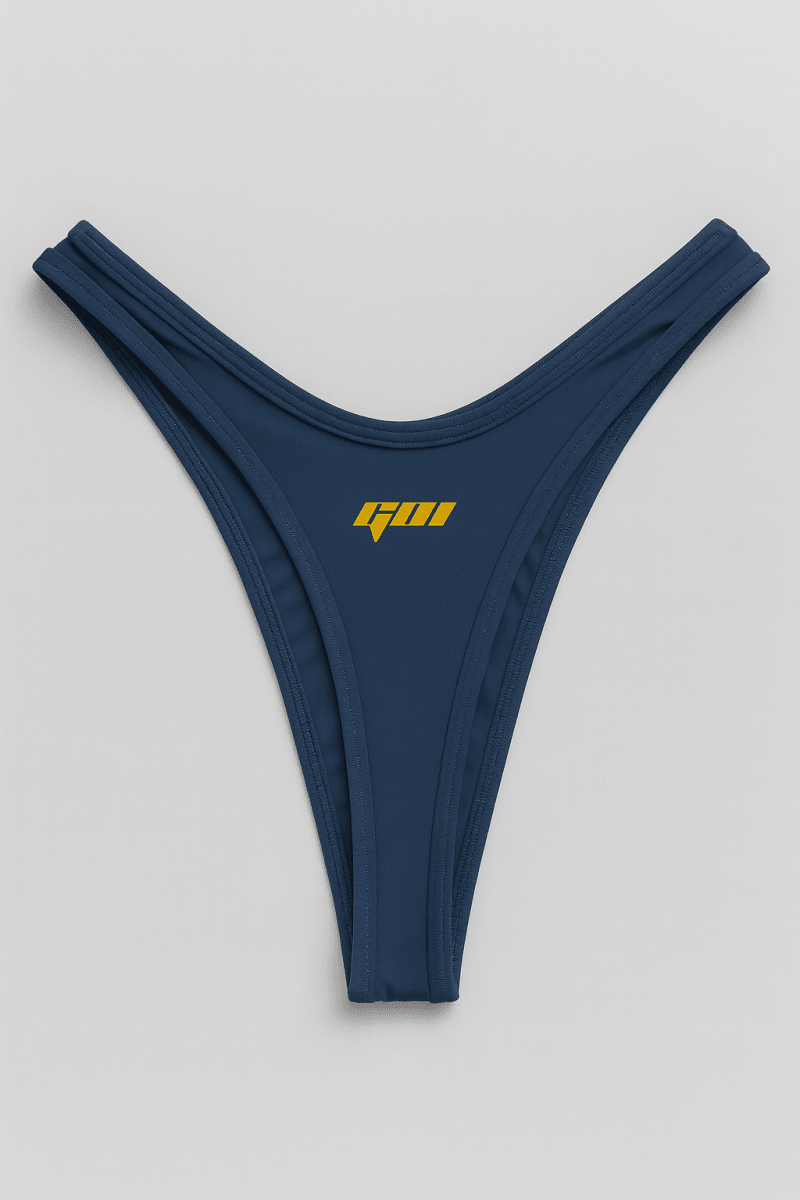 Midnight Bibi Thong - GOI Swimwear