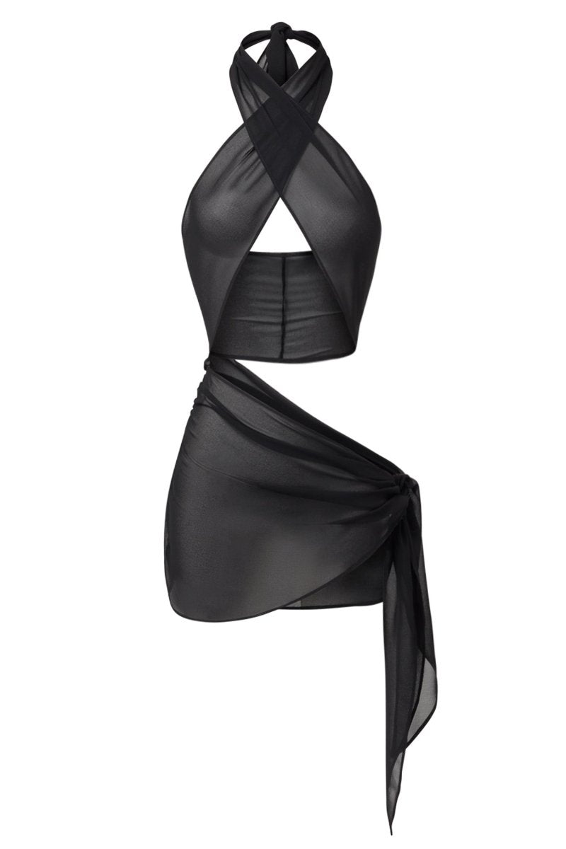 Nyx Wrap Dress - GOI Swimwear