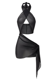 Nyx Wrap Dress - GOI Swimwear