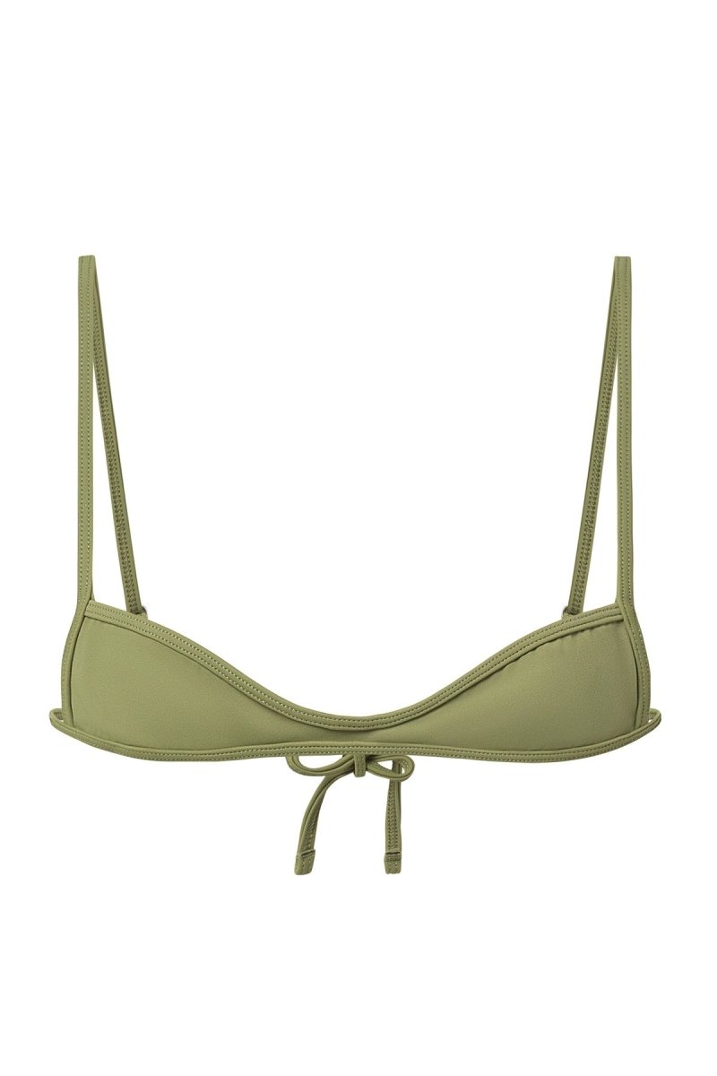 Olive Aerin Top - GOI Swimwear