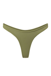 Olive Bibi Thong - GOI Swimwear