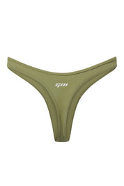 Olive Bibi Thong - GOI Swimwear