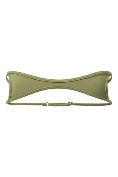 Olive Iki Top - GOI Swimwear