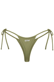 Olive Isla Thong - GOI Swimwear